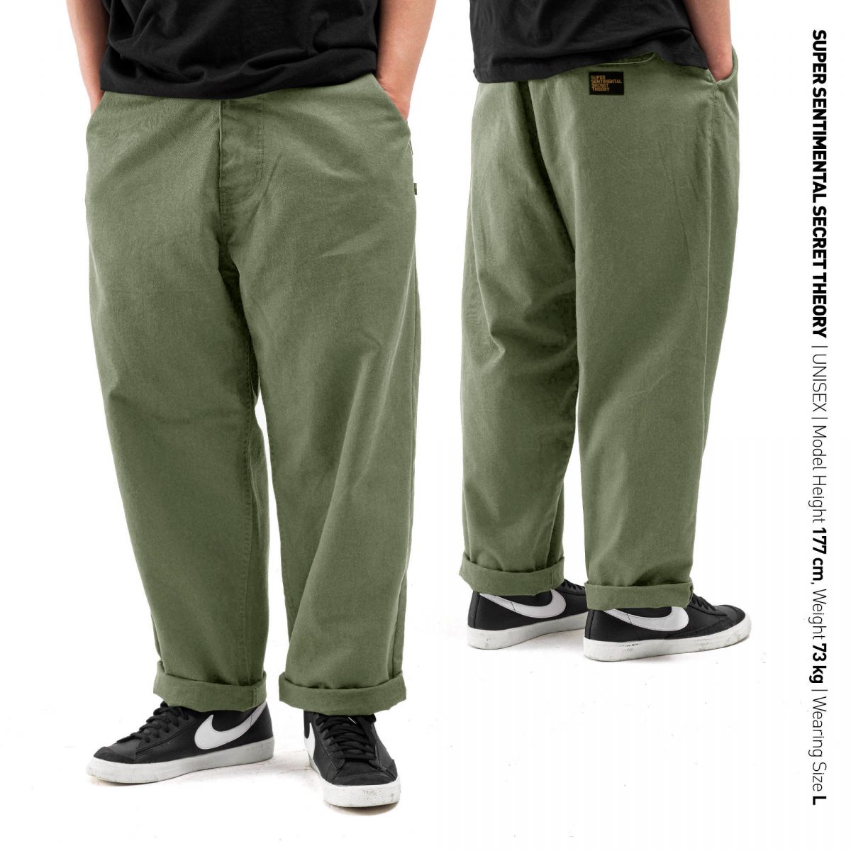 Crew Pants Olive