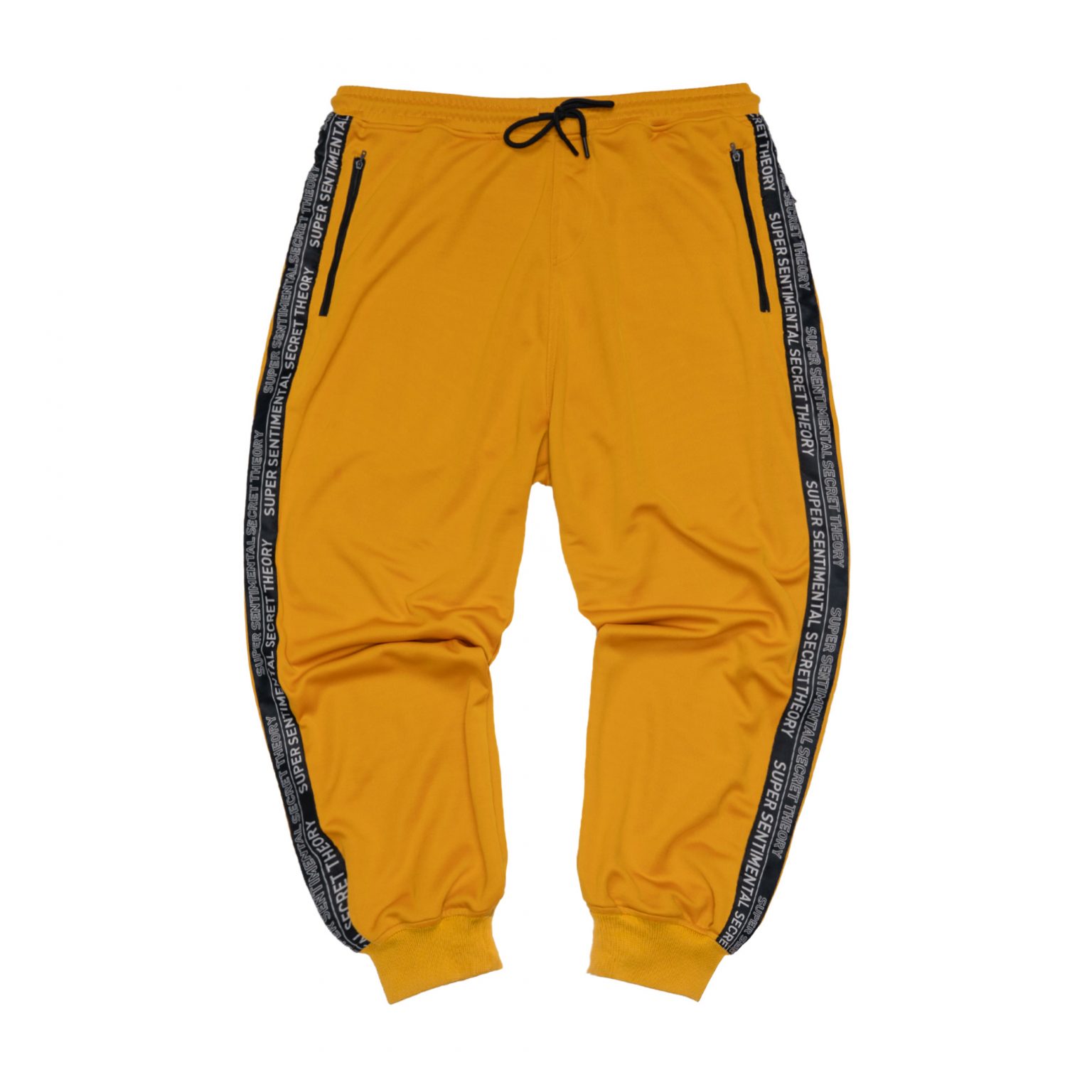 Track Pants Oversize Taped Orange – Super Sentimental Secret Theory