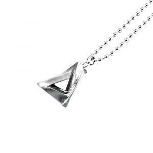 Penrose Triangle Silver