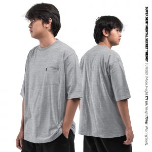 Basic Pocket Heavyweight Grey Misty