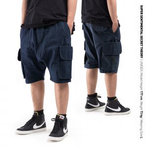 Dropped Pants Navy