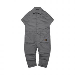 Coverall Shortsleeve Grey