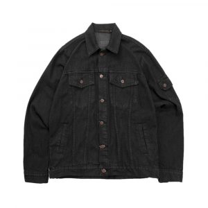 Denim Jacket Washed Black