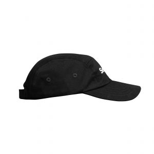 Laze Five Panel Cap Black