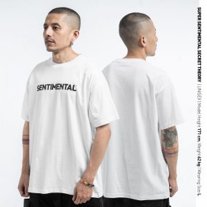 Basic Logo White Heavyweight Tshirt