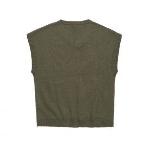 Estate Knitted Vest Olive