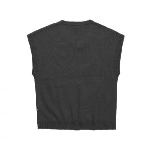 Estate Knitted Vest Black