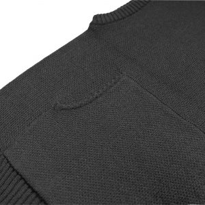 Estate Knitted Vest Black