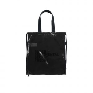 See Through Knapsack Black