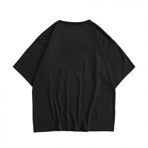 Framed Pocket Poly-Cotton Tshirt Black