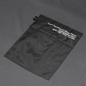 Framed Pocket Poly-Cotton Tshirt Grey