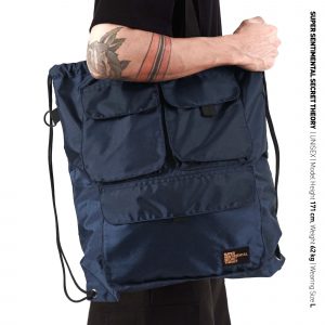 Tote Drawstring Navy