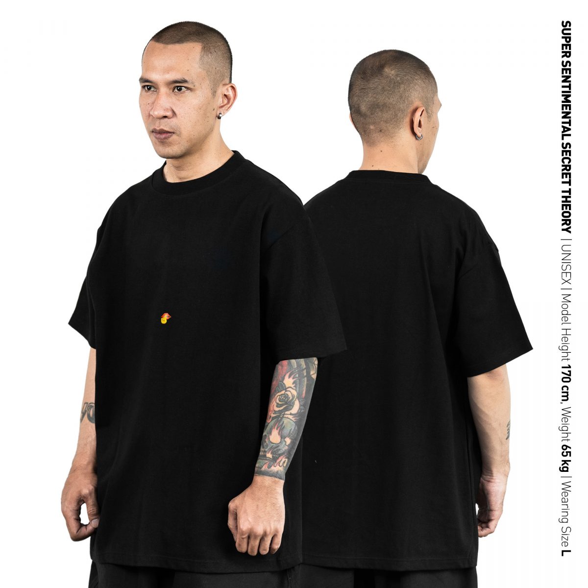 Icon Heavyweight Tshirt Black