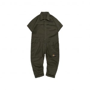 Coverall Shortsleeve Olive