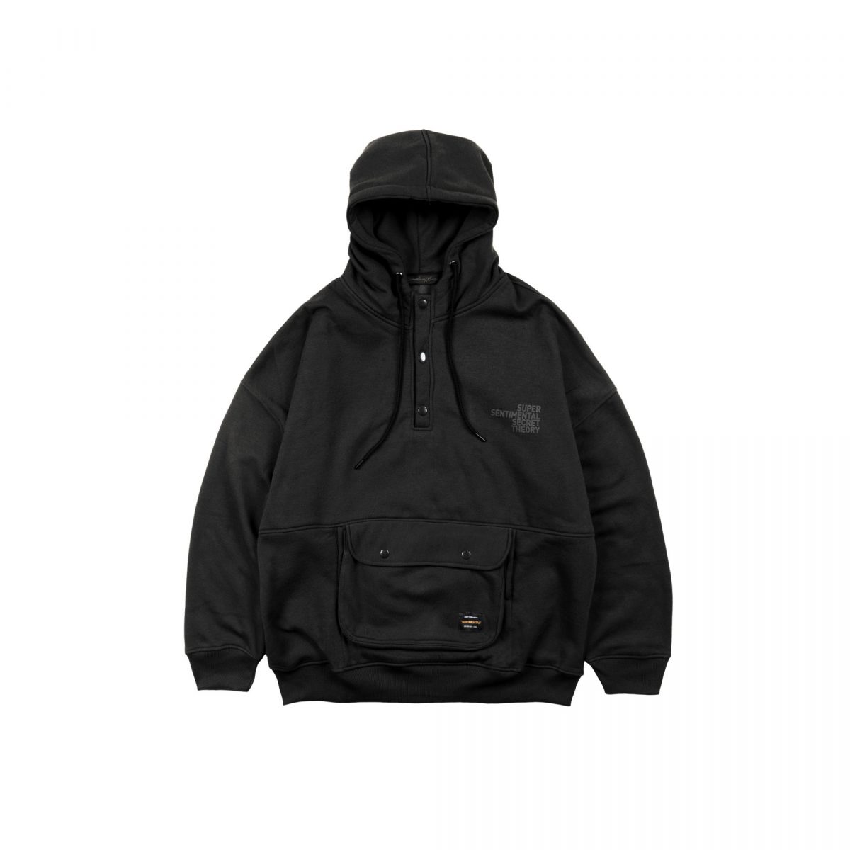 Crag Cagoule Hoodie Black