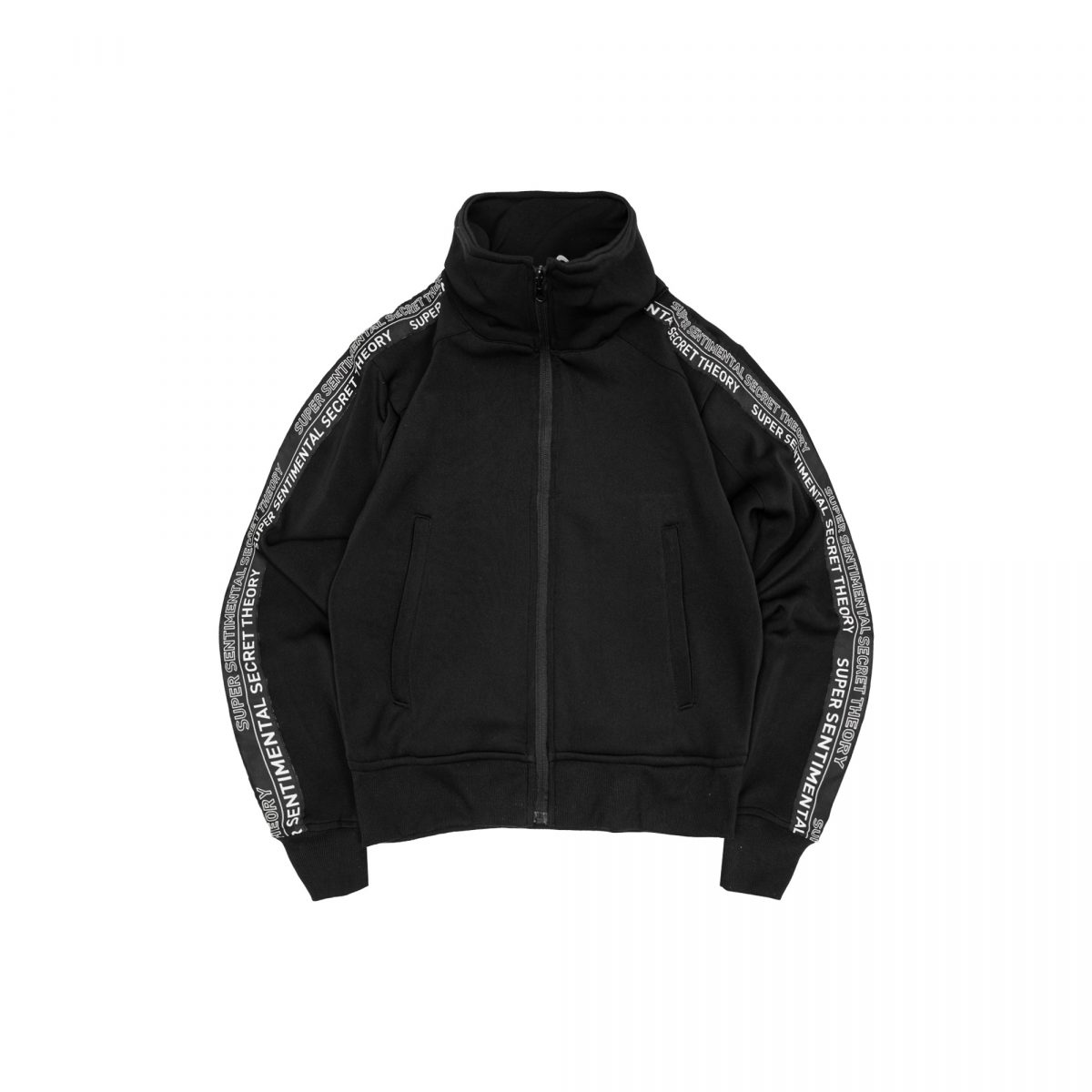 Track Top Taped Black