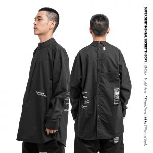 SSST by BOSBOROT Mirror Shirt Black