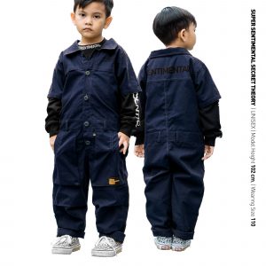 Coverall Shortsleeve Navy