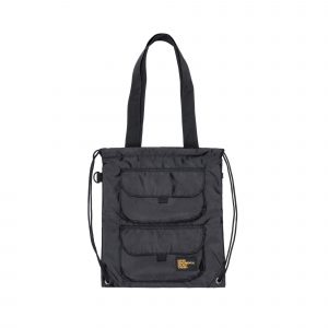 Tote Drawstring Black