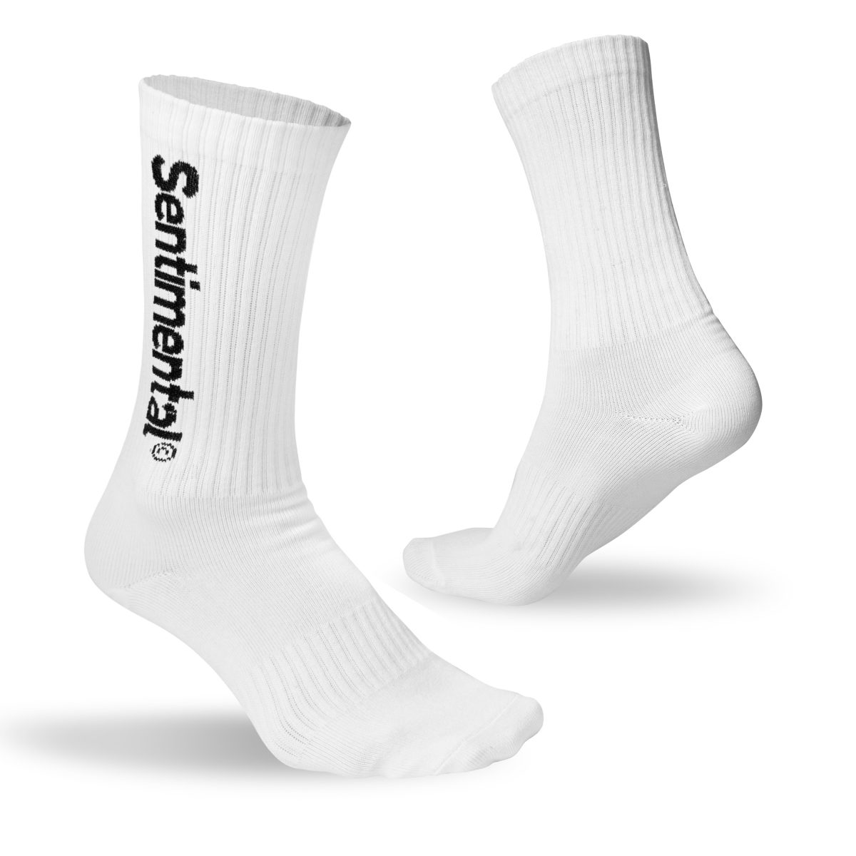 Basic Socks Mid Calf Two Pair