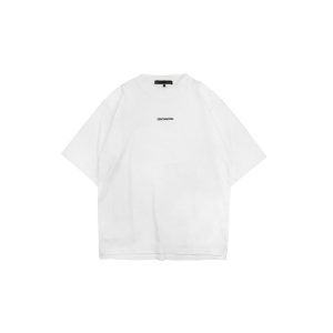 Basic Logo Boxy White